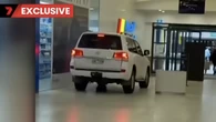 Man re-enacts Blues Brothers scene with LandCruiser in Melbourne shopping centre