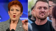 Hanson’s racially charged remarks in Tommy Robinson podcast