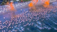 Hundreds strip for Hobart solstice dip