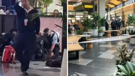 Man allegedly assaults commuters a day after firearm drama at airport