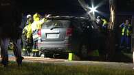 Teen crashes into two parked cars and tree amid Western Sydney police pursuit