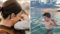 Chloe looked over and saw a little boy face down in the water. Then she realised it was her son