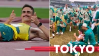 House of StarcAussie cricketers on tour GO CRAZY over Brandon Starc’s incredible Olympic high jump performance