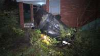 Sydney driver fails to slow down, smashes into parked car, damages two houses