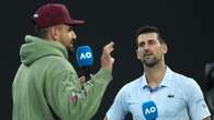 Kyrgios bristles at Djokovic question: ‘I’m not like that’