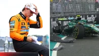 Oscar Piastri denied by ‘cruel’ twist in chaotic sprint race