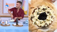 Dan’s Bake Lab whips up blueberry burnt basque cheesecake for National Cheesecake Day