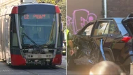 Sydney light rail suspended after crash with Uber