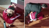 Novak Djokovic collapses after fan’s bottle strikes head