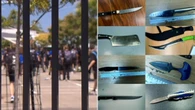 Meat cleaver found in school bag amid weapons crackdown