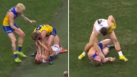 Script flipped on Harley Reid as tempers flare twice in a minute