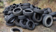 National parks are becoming a dumping ground for used car tyres