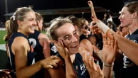 Carlton barge into AFLW prelim after hammering Hawthorn