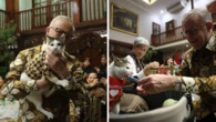 Albo pats and feeds Indonesian president’s cat at purr-litical dinner