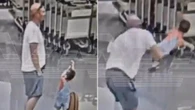 Man who slammed toddler to the ground at airport makes chilling admission