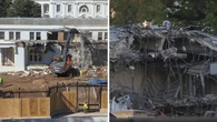 White House demolition pics stun as Trump government slams critics