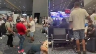 WATCH: Man slaps woman across face in airport attack
