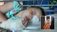 Warning over common household product after little girl almost lost her eyesight