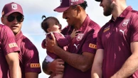 Rugby LeagueKaufusi cheering after not guilty verdict