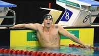 Pop star Cody Simpson rapt at swim return