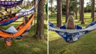 Take 30 per cent off world’s first recycled hammock: ‘It’s super sturdy’