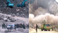 Frantic moment workers flee deadly landslide at mine with lax safety standards