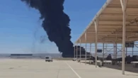 US Military aircraft crashes after takeoff