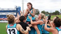 Epic scenes as teammate celebrate star’s incredible feat