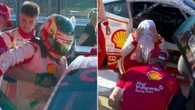 Supercars champion rushed to doctor after mid-race health battle