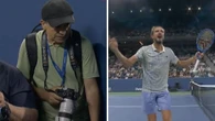 ‘Insane’ scenes as photographer interrupts US Open clash on match point