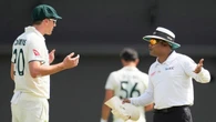 Confusion erupts as Pat Cummins argues with umpires