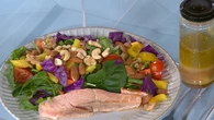 Sarah Di Lorenzo’s crunchy salmon salad packed with healthy fats
