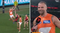 Jake Stringer has another laugh at hapless former teammate