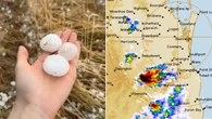 ‘Devastating’ hail storm cuts power to thousands of homes