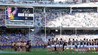 AFL pre-match stops for emotional tribute to Adam Selwood