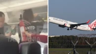 Fire breaks out midair on Virgin Australia flight