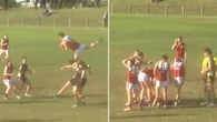 Local footballer ‘nearly hit the moon’ with mark of the century