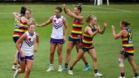 Adelaide cruise through AFLW finals in sweltering conditions