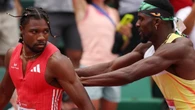 Olympic gold medallist’s ‘unsportsmanlike’ finish-line act enrages rival