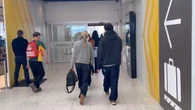 Wantaway AFL superstar pictured touching down in new city