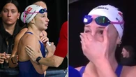 Aussie golden girl breaks down in heartbreaking poolside interview