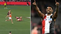 St Kilda hang on in pulsating thriller after late Nas scare