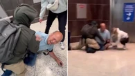 Dramatic footage shows hooded ICE agents trying to arrest Aussie at US airport