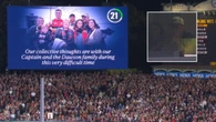 Emotional scenes as fans pay tribute to grief-stricken skipper