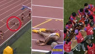 Olympic champion rushed to hospital after ‘horrific’ fall