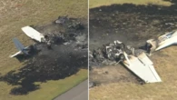Mid-air collision destroys planes and leaves one dead in Colorado