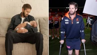 Heartening family twist to beloved veteran’s devastating injury