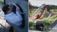 Locals fume over new playground slide as man hospitalised