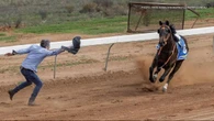 Trainer hailed a hero for preventing on-track disaster