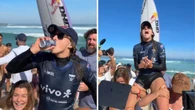 Aussie goes wild after becoming new world No.1